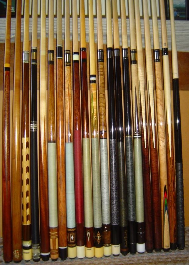 Selling My Pool Cue Collection